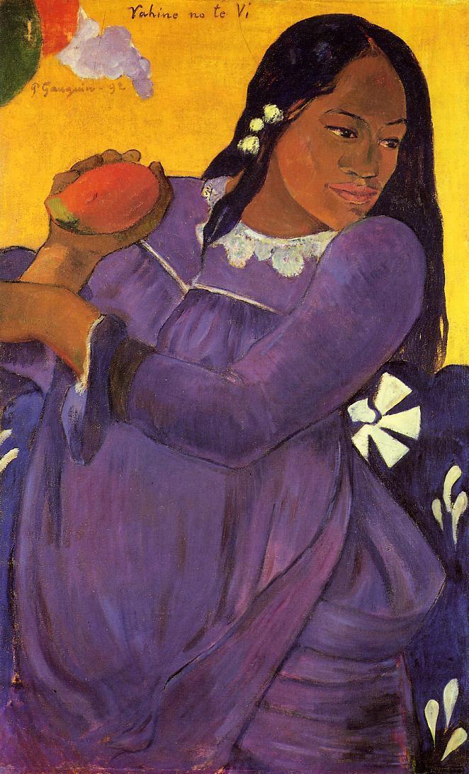 Paul Gauguin Woman with a Mango